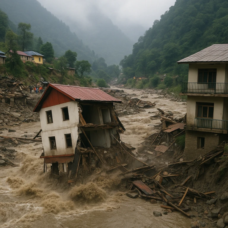 हिमाचल प्रदेश में कुदरत का कहर: बह गए घर, टूट गए सपने, लापता हैं अपने