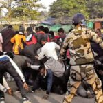 Clash between police and tribal students