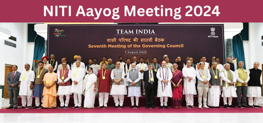 नीति आयोग की बैठक: पीएम मोदी ने 2047 तक विकसित भारत के लक्ष्य के लिए सामूहिक प्रयास का आह्वान किया