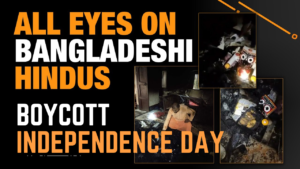 All Eyes On Bangladesh Hindus, Boycott Independence Day