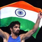 Aman Sehrawat celebrates winning bronze medal at Paris Olympics 2024