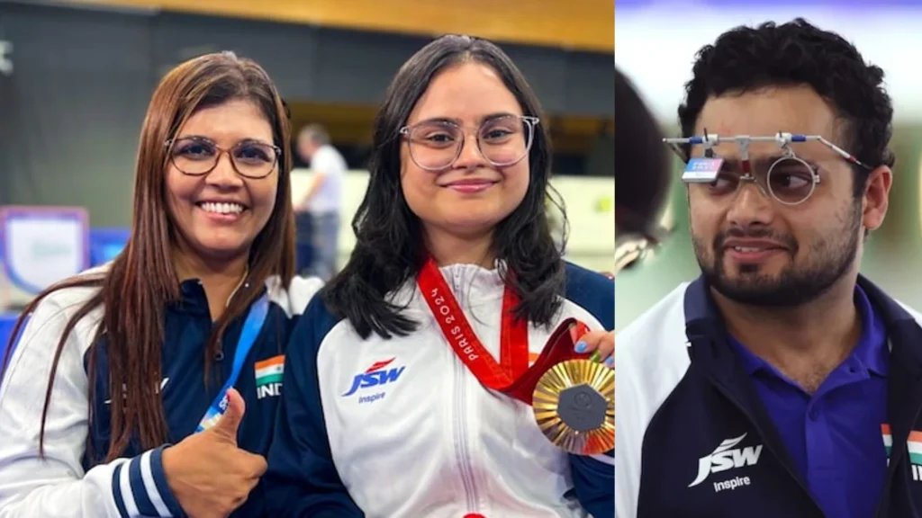 Avani Lekhara Wins Gold with Paralympic Record; Shooter Manish Narwal Secures Silver; India Wins 4 Medals Today