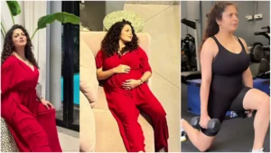 Drishti Dhami's pregnancy journey The joy of fitness and baby bump