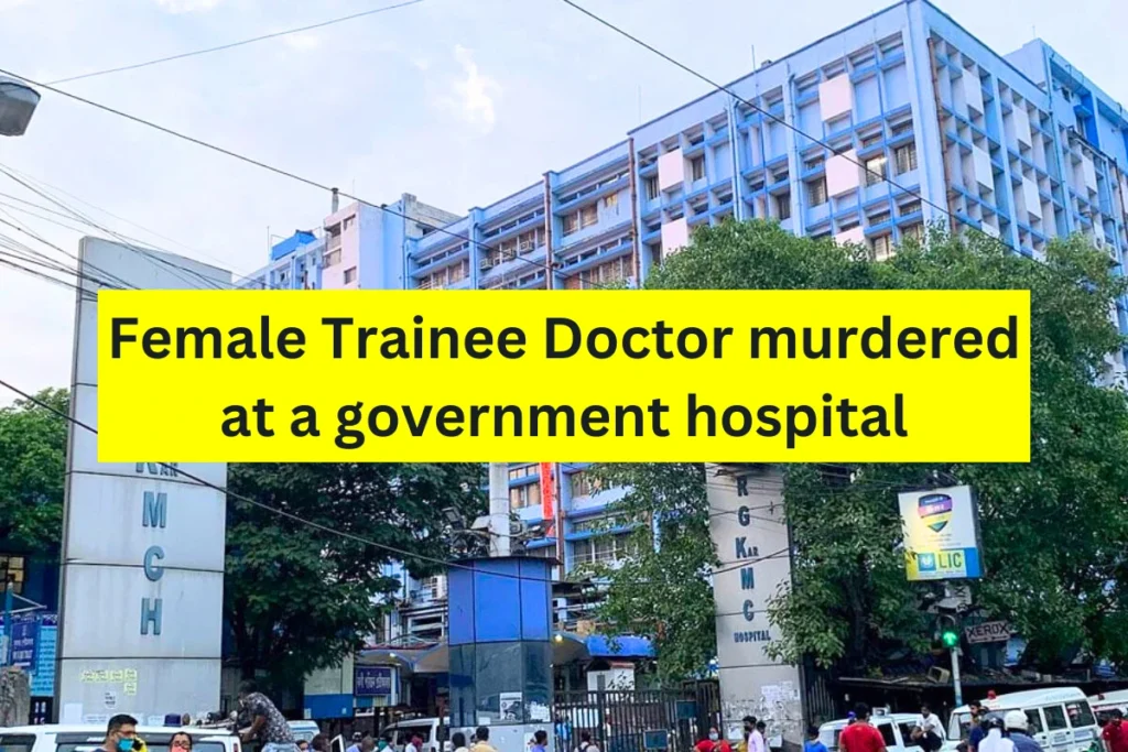 31-Year-Old Trainee Doctor Sexually Assaulted Before Murder in Kolkata