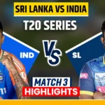 IND vs SL Live Score Sri Lankan team all out at 240, Washington Sundar missed a hat-trick