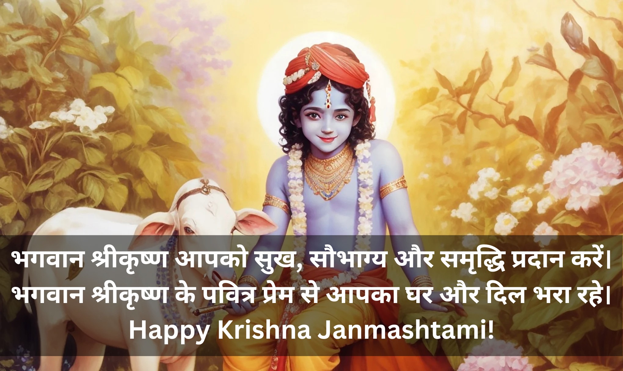 Janmashtami 2024 Wishes and Status in Hindi