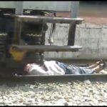 Man tried to commit suicide due to not getting married, saved his life as he lay in front of a train