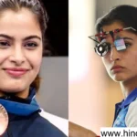 Manu Bhaker in 25m women's pistol final