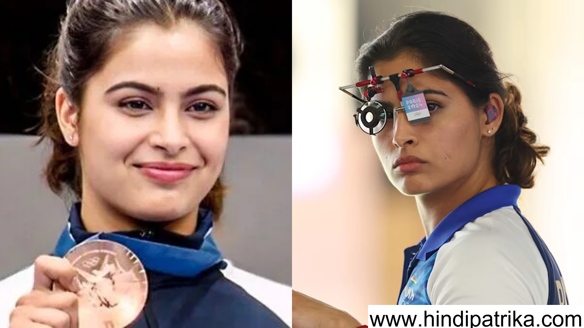 Manu Bhaker in 25m women's pistol final