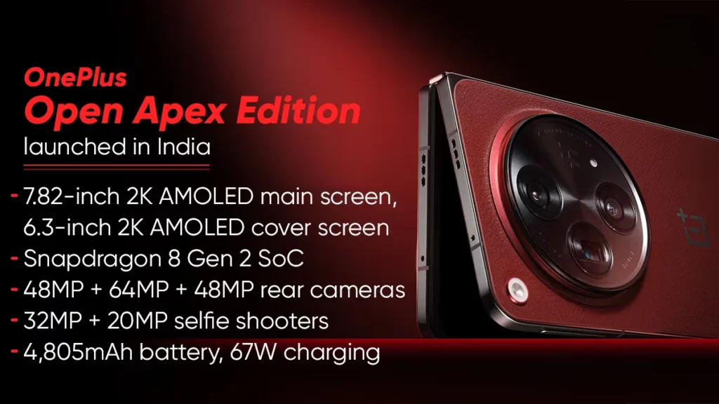 OnePlus ने इंडिया में Open Apex Edition किया लॉन्च