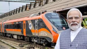 PM Modi launches 3 new Vande Bharat trains Better connectivity in Uttar Pradesh, Karnataka and Tamil Nadu, total Vande Bharat trains now 102