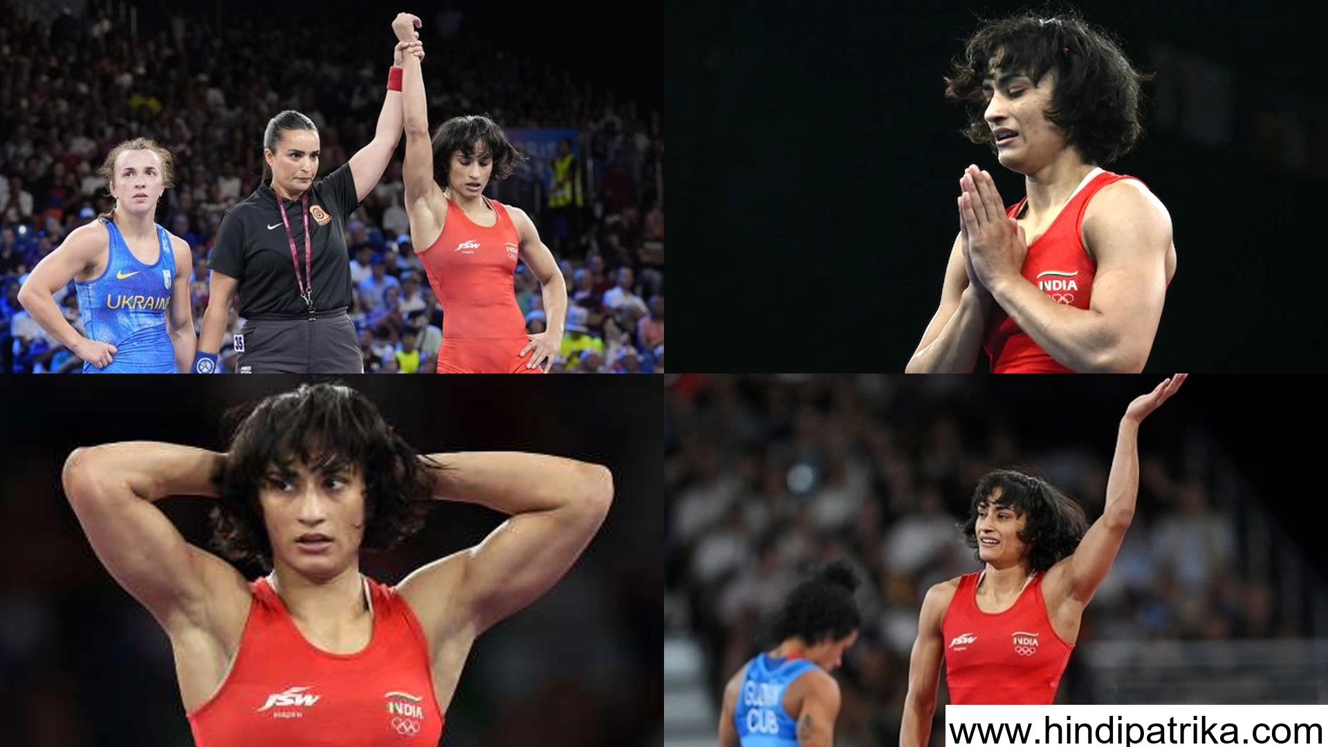 Paris Olympics 2024 Vinesh Phogat makes it to women's wrestling final