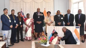 President Draupadi Murmu honoured with Fiji's highest civilian award