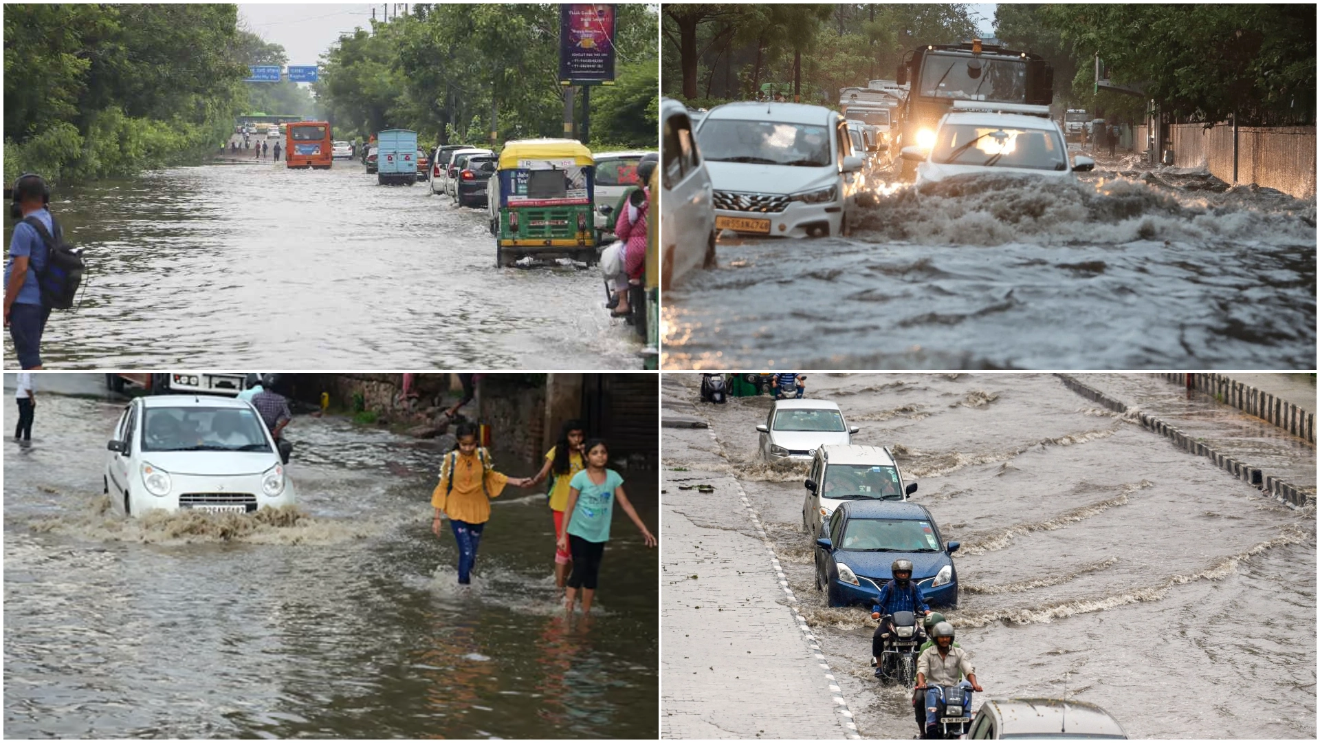 Rain wreaks havoc in North India, more than twenty people dead