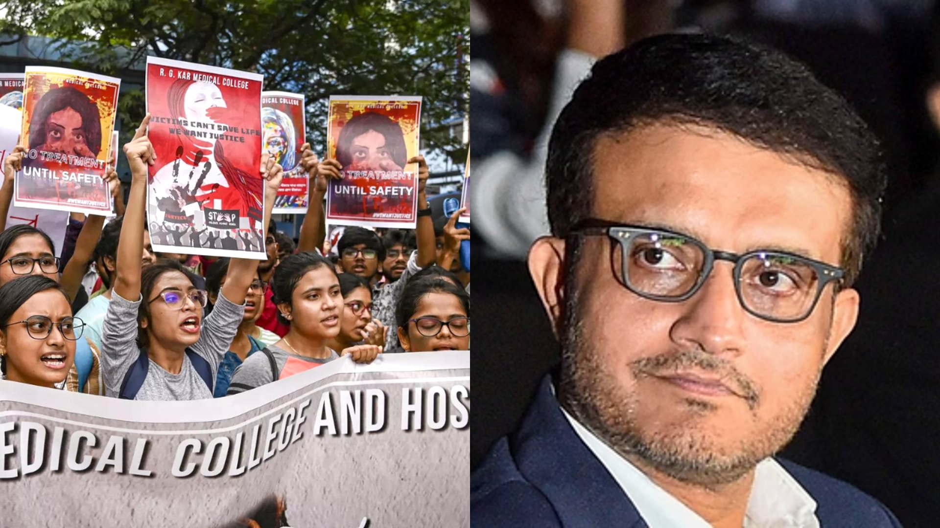 Sourav Ganguly's Profile Picture Goes Black Amid Kolkata Rape-Murder Protests