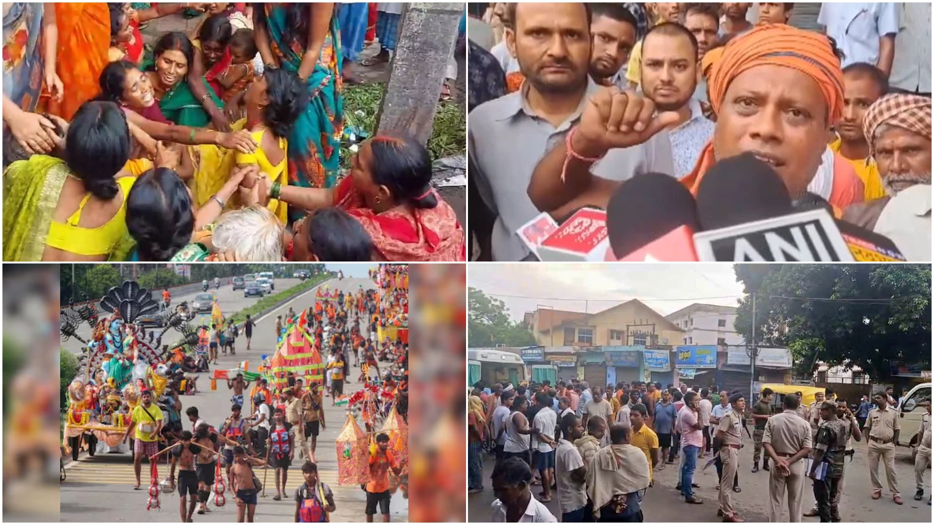 Stampede at Baba Siddhanath temple in Jehanabad 7 dead, 9 injured