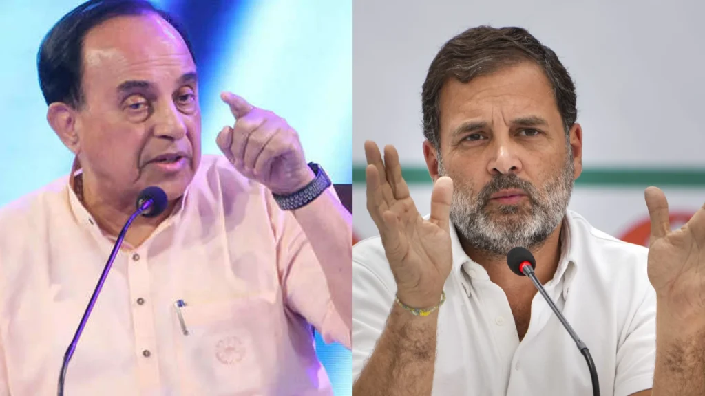 Subramanian Swamy's petition in the High Court 'Rahul Gandhi's citizenship should be cancelled'