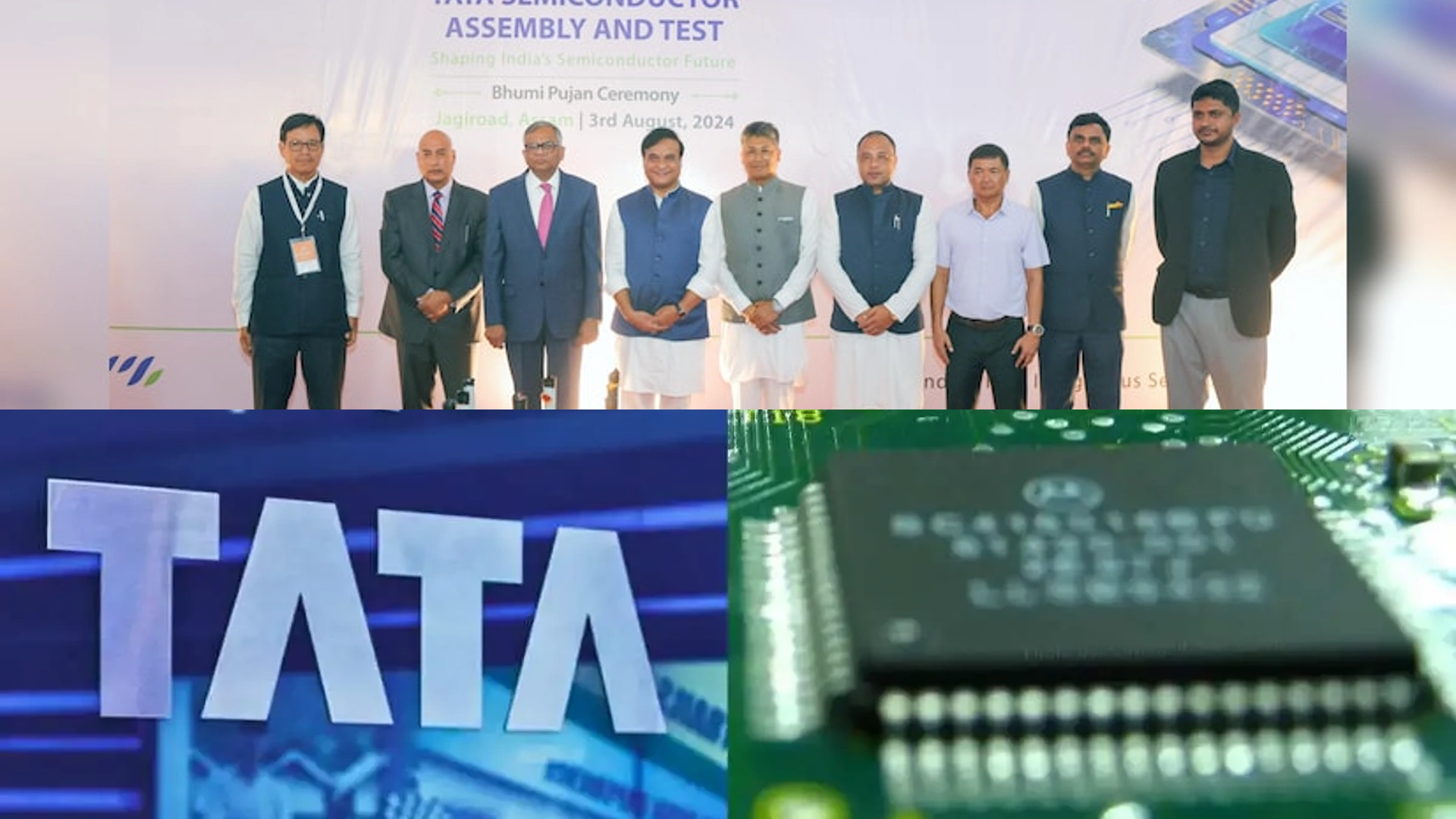 Tata Group's semiconductor plant in Assam Investment of Rs 27,000 crore and 30,000 employment opportunities