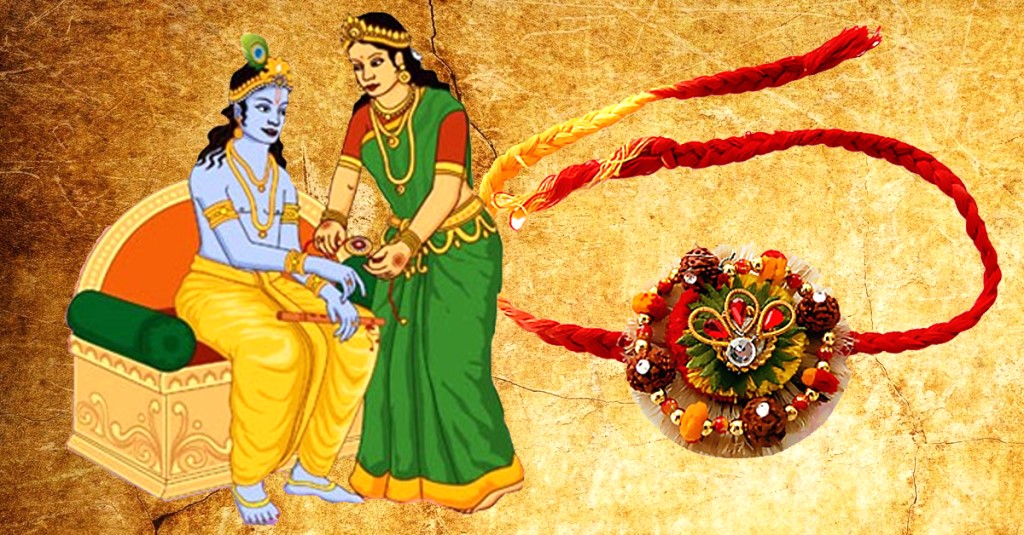 The Sacred Bond Draupadi's Raksha Sutra to Lord Krishna and the Significance of Shravan Poornima