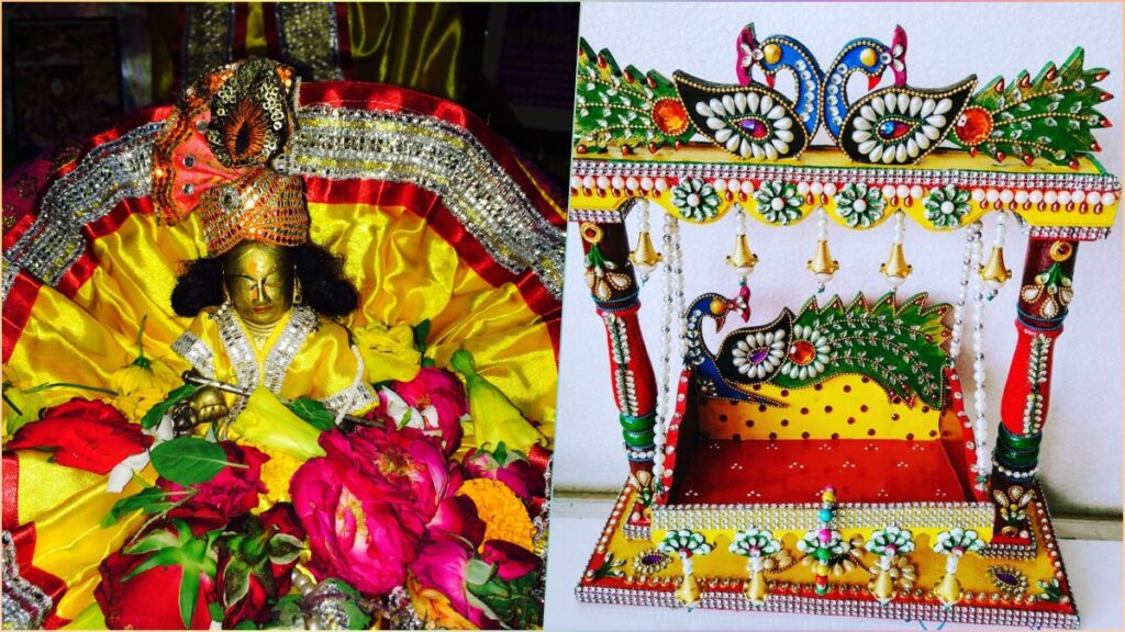 Unique ways to decorate Laddu Gopal's court at home on Janmashtami