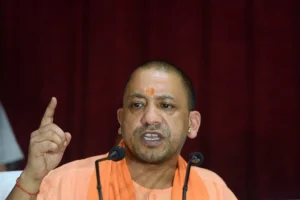 On the incidents in Bangladesh, Yogi said that temples are being targeted in the neighbouring country, Sanatan Dharma is in danger