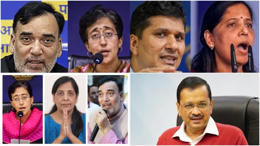 After Arvind Kejriwal's resignation, the main contenders for the post of Chief Minister of Delhi