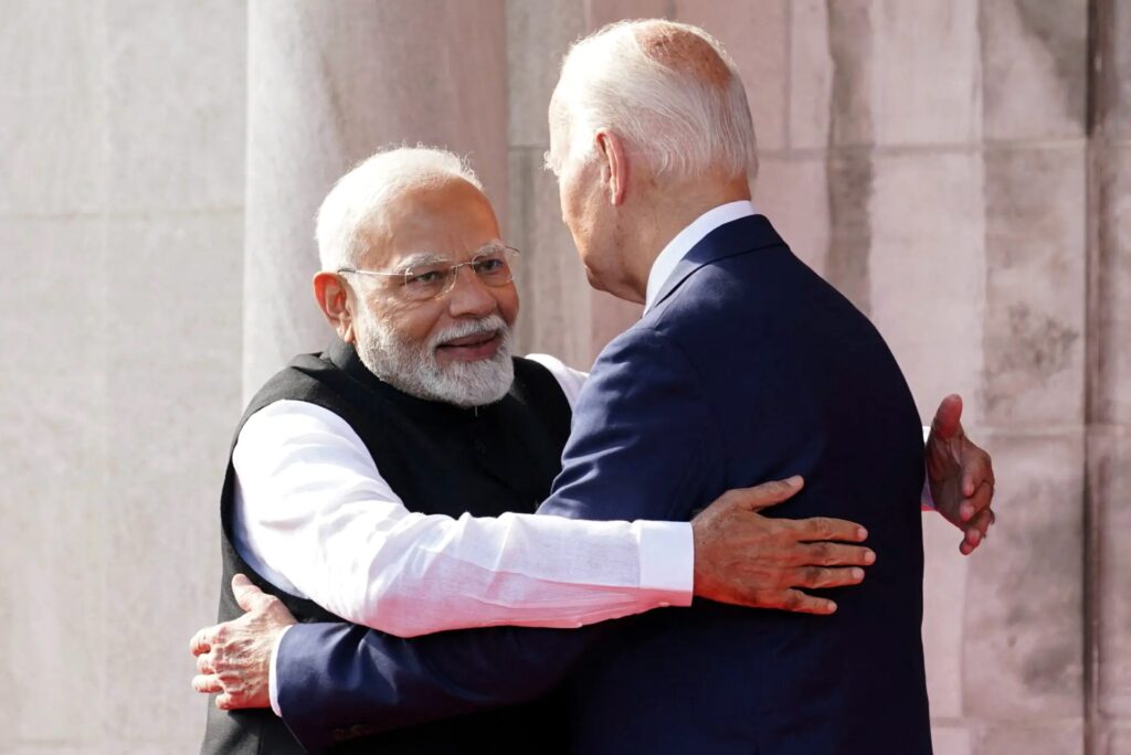 Biden's hand on Modi's shoulder QUAD will remain, not against anyone