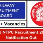 RRB NTPC Recruitment 2024 Vacancy