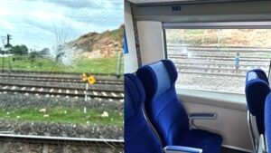 Stones Pelted at Vande Bharat Express in Bihar’s Gaya, Window Glasses Shattered