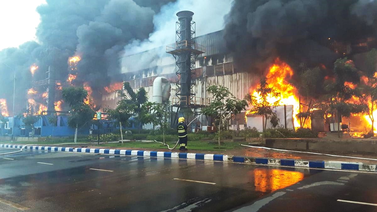 Fire Breaks Out at Tata Electronics Factory in Hosur; Investigation Underway