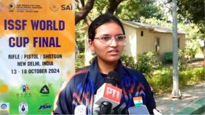 ISSF विश्व कप फाइनल, भारत की सोनम मस्कर ने जीता रजत पदक