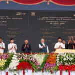 Inauguration and foundation stone laying of projects worth Rs. 12,850 crore to 18 states