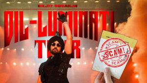 Lakhs of rupees were defrauded by selling fake tickets of singer Diljit Dosanjh's program