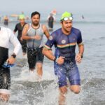 Tejasvi Surya completes the Ironman Challenge