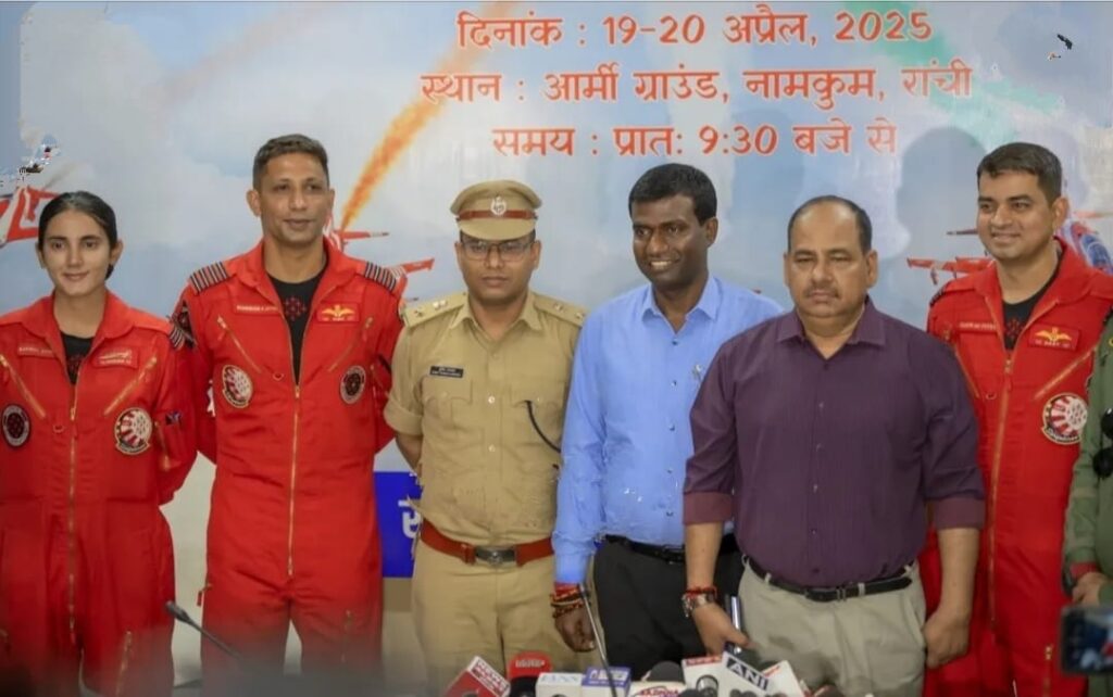 रांची में 19-20 अप्रैल को होगा भारतीय वायु सेना का एयर शो, नामकुम के आसमान में गूंजेगा रोमांच